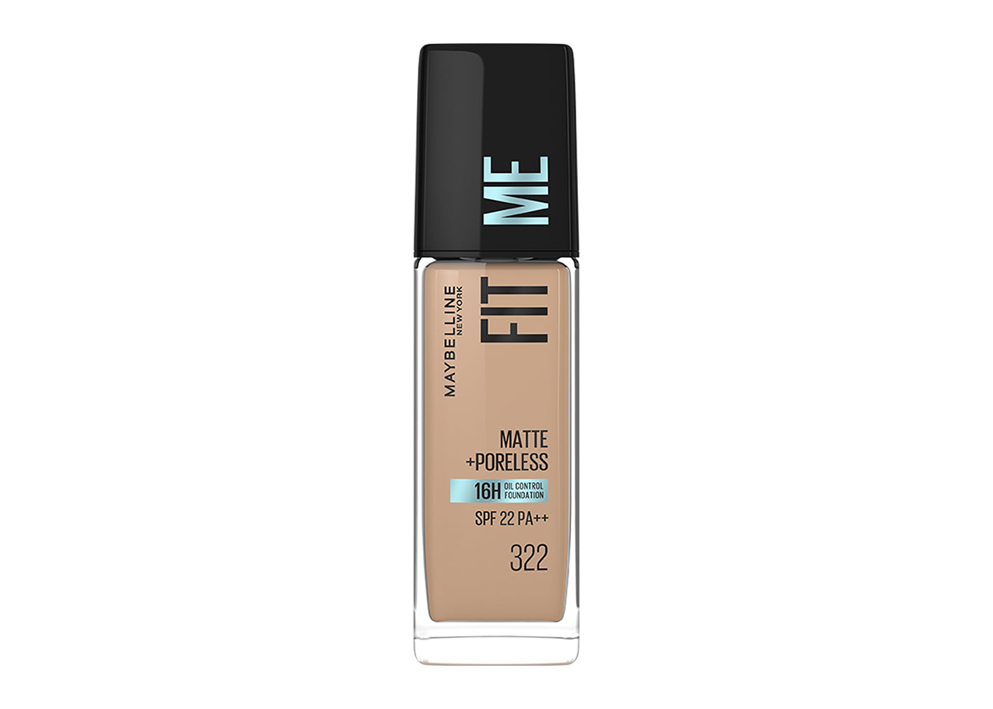 FIT ME MATTE+PORE FDN 322WARM HONEY